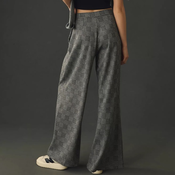 Anthropologie Maeve Plaid Pleated Pants sz 4 - Picture 2 of 9